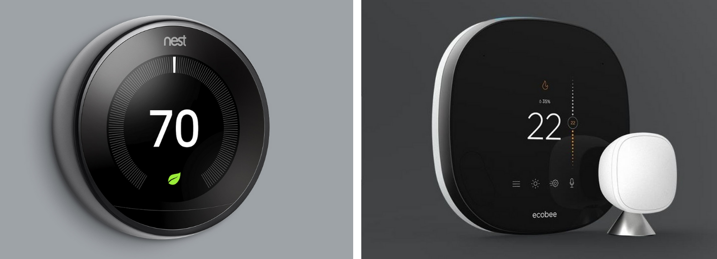 Nest Learning Thermostat Versus Ecobee SmartThermostat